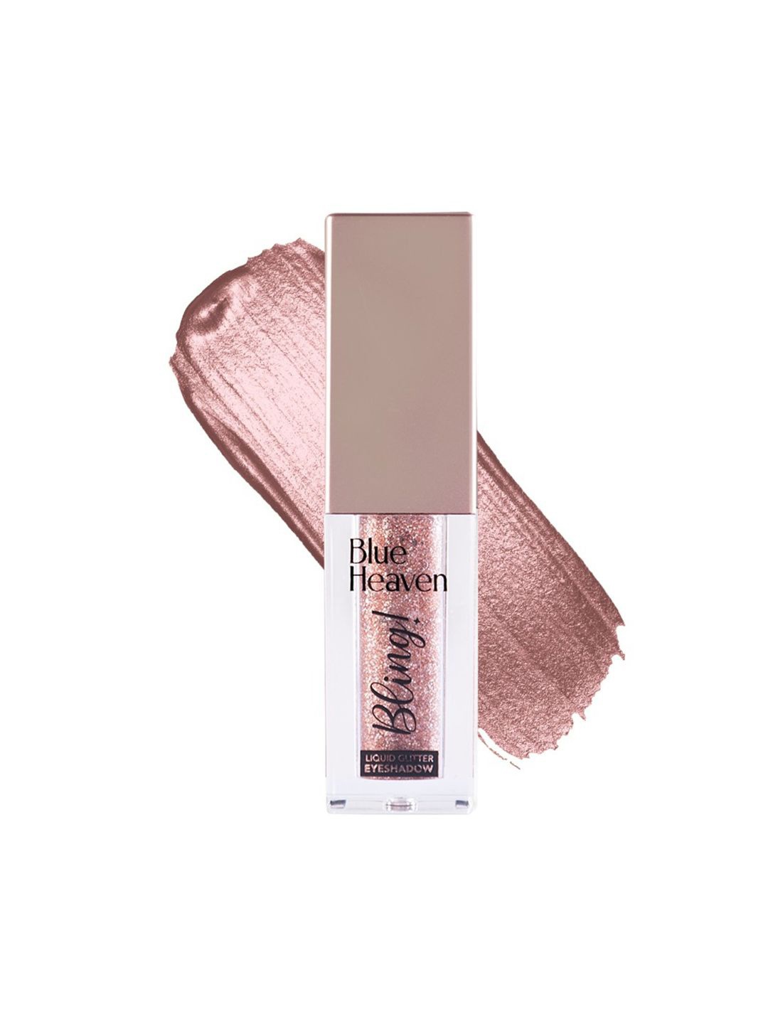 Blue Heaven Bling Liquid Waterproof & Smudge Proof Eye Shadow 4 ml - Bronze Stardust 04, Rose gold
Blue Heaven Bling Liquid Waterproof & Smudge Proof Eye Shadow 4 ml - Bronze Stardust 04, Rose gold
