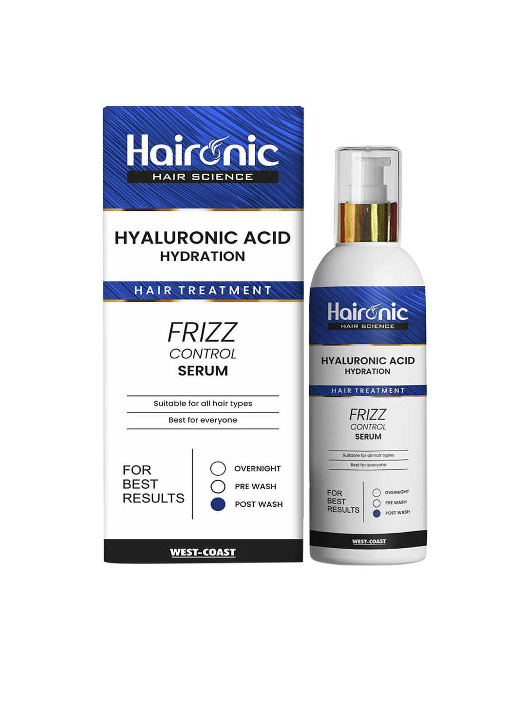 Haironic Hyaluronic Acid Hydrating, Hair Thinning Post Wash Treatment Hair Serum - 100 ml, White
Haironic Hyaluronic Acid Hydrating, Hair Thinning Post Wash Treatment Hair Serum - 100 ml, White