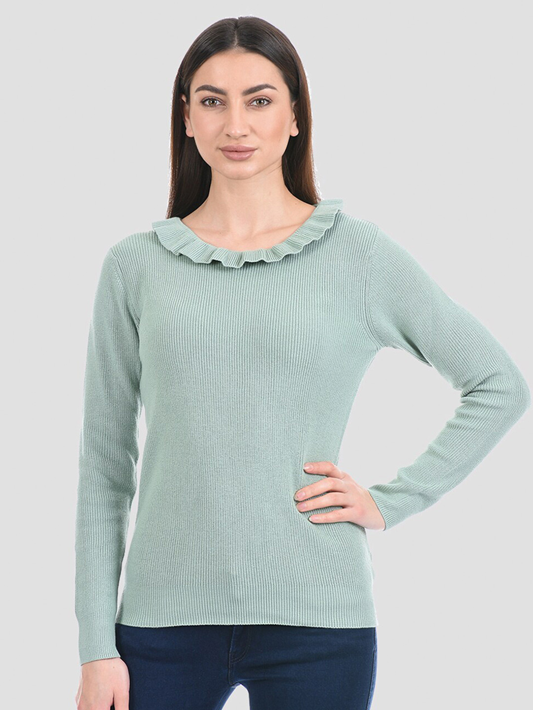 PORTOBELLO Women Green Pullover
PORTOBELLO Women Green Pullover