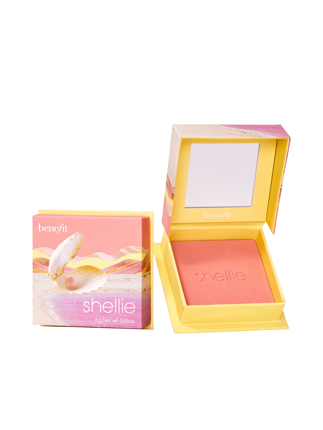 Benefit Cosmetics Smudge-Proof Soft Shimmer Finish Warm-Seashell Pink Blush 6 g - Shellie
Benefit Cosmetics Smudge-Proof Soft Shimmer Finish Warm-Seashell Pink Blush 6 g - Shellie