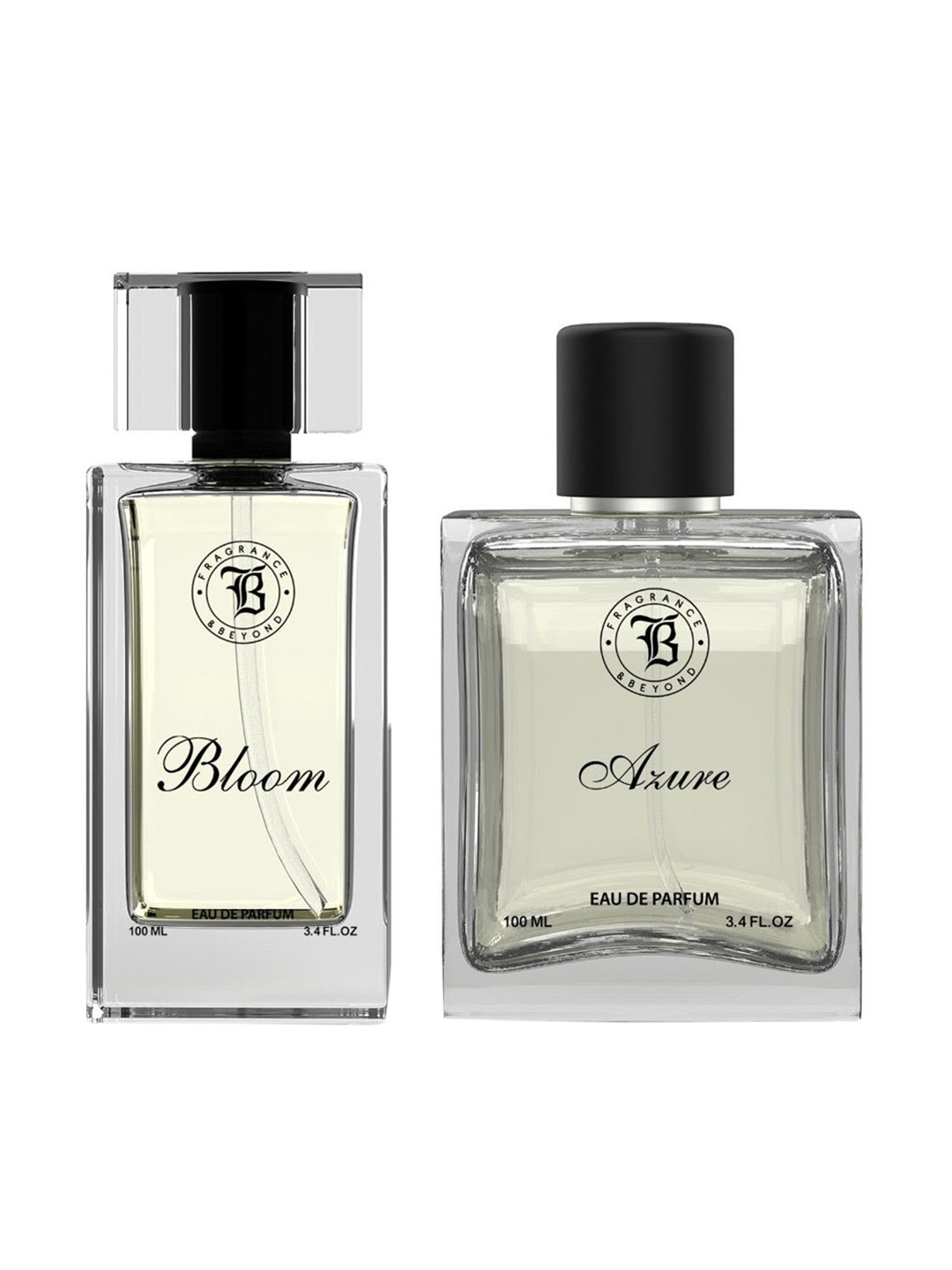 Fragrance & Beyond Set of 2 Classic Eau De Parfum - Bloom & Azure - 100 ml Each, Off white
Fragrance & Beyond Set of 2 Classic Eau De Parfum - Bloom & Azure - 100 ml Each, Off white