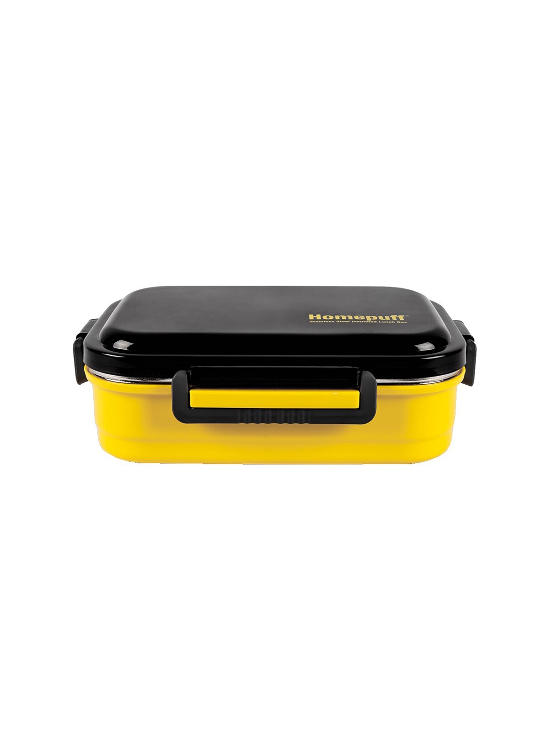 Home Puff Yellow & Black Dishwasher & Microwave Safe Stainless Steel Insulated Lunch Box
Home Puff Yellow & Black Dishwasher & Microwave Safe Stainless Steel Insulated Lunch Box