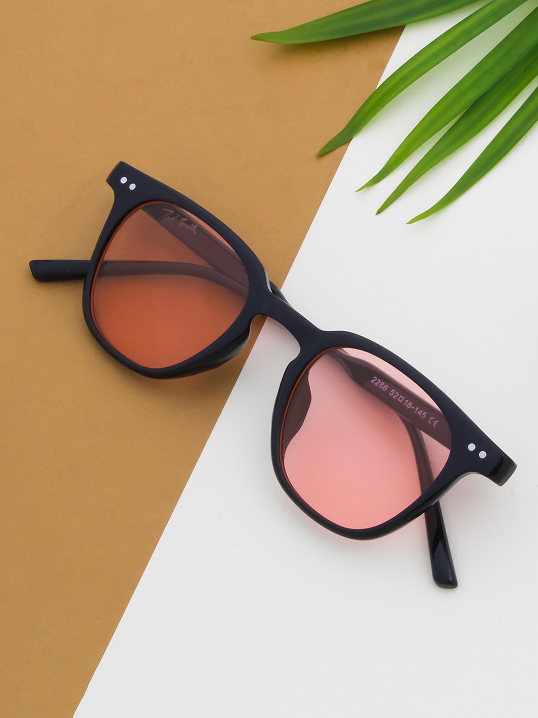 Ted Smith Unisex Pink Lens & Black Wayfarer Sunglasses with UV Protected Lens-OPAL_C5
Ted Smith Unisex Pink Lens & Black Wayfarer Sunglasses with UV Protected Lens-OPAL_C5