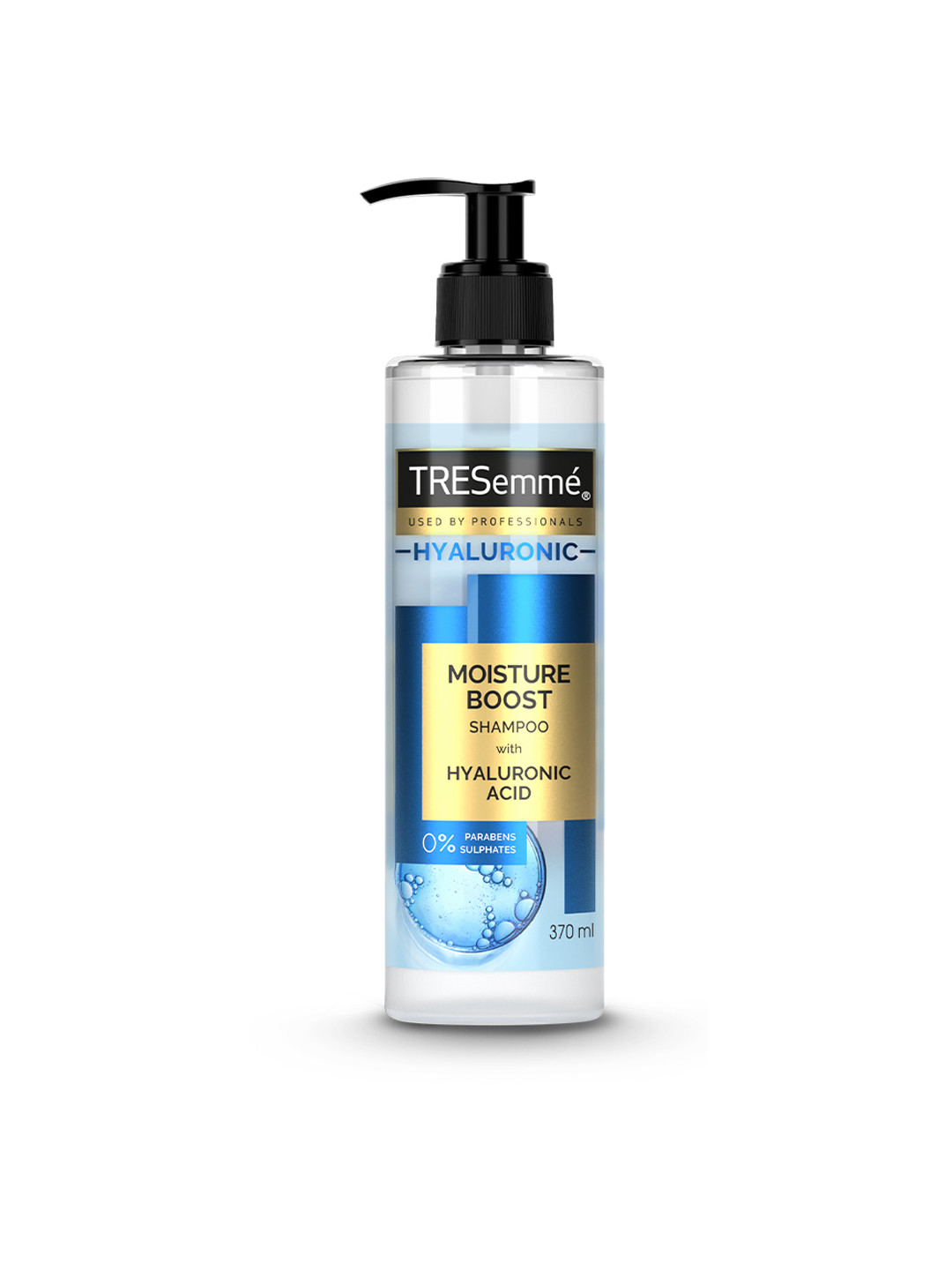 TRESemme Sulphate Free Hyaluronic Moisture Boost Shampoo with Hyaluronic Acid - 370ml, White
TRESemme Sulphate Free Hyaluronic Moisture Boost Shampoo with Hyaluronic Acid - 370ml, White