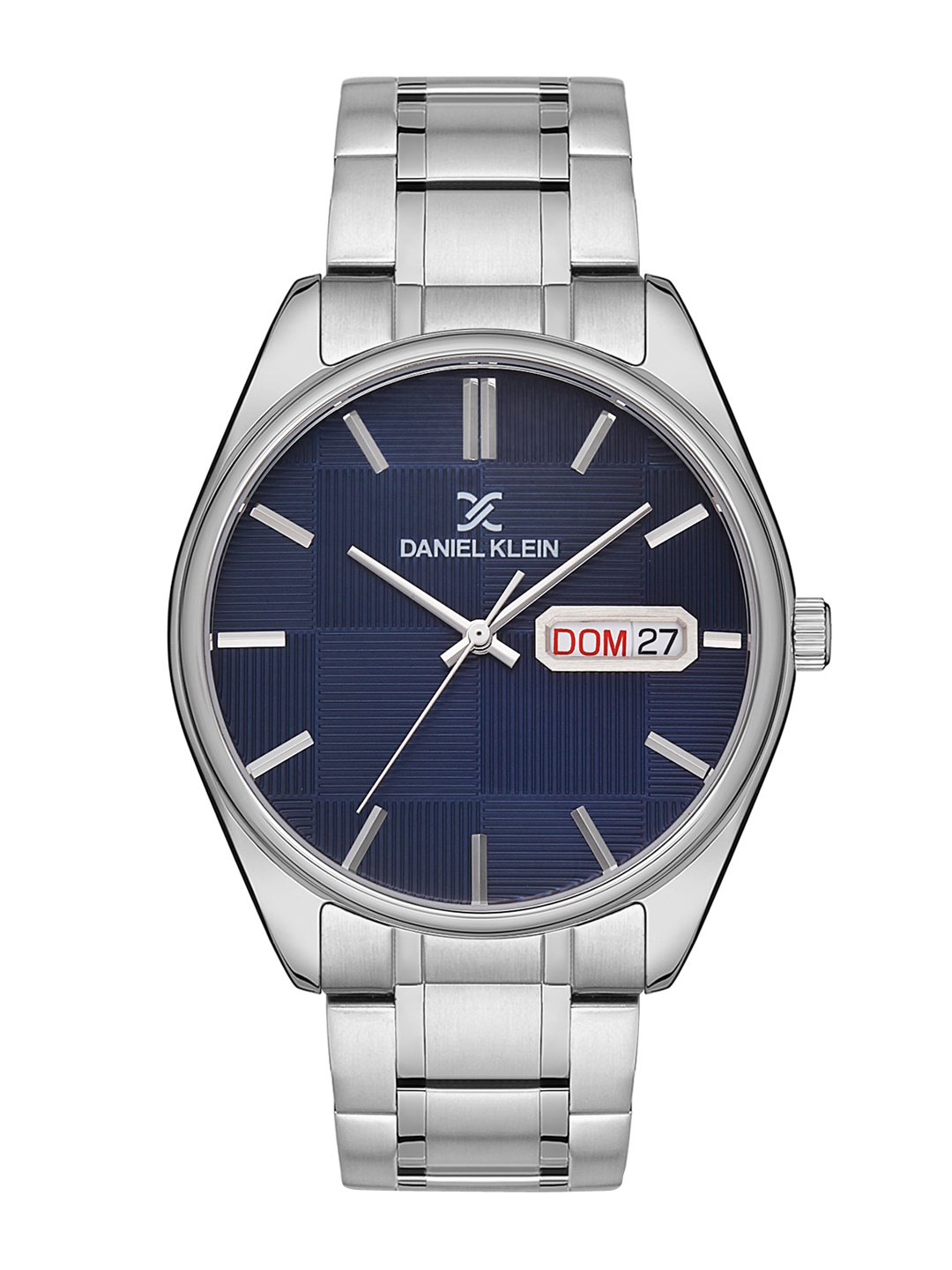 Daniel Klein Men Silver-Toned Dial & Silver Toned Stainless Steel Bracelet Style Straps Analogue Watch
Daniel Klein Men Silver-Toned Dial & Silver Toned Stainless Steel Bracelet Style Straps Analogue Watch