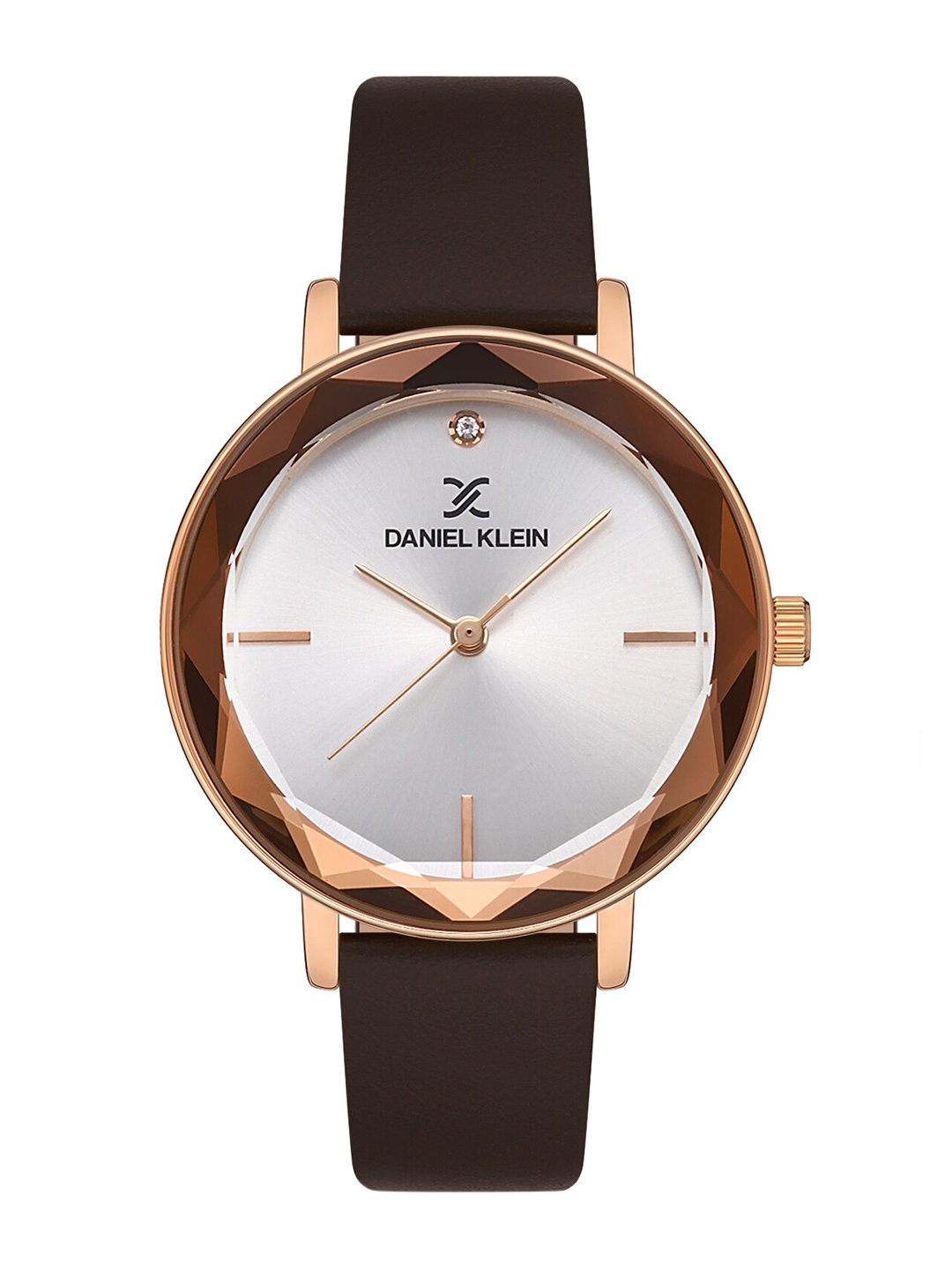 Daniel Klein Women Pink Embellished Dial & Brown Leather Straps Analogue Watch DK 1 13187-2
Daniel Klein Women Pink Embellished Dial & Brown Leather Straps Analogue Watch DK 1 13187-2