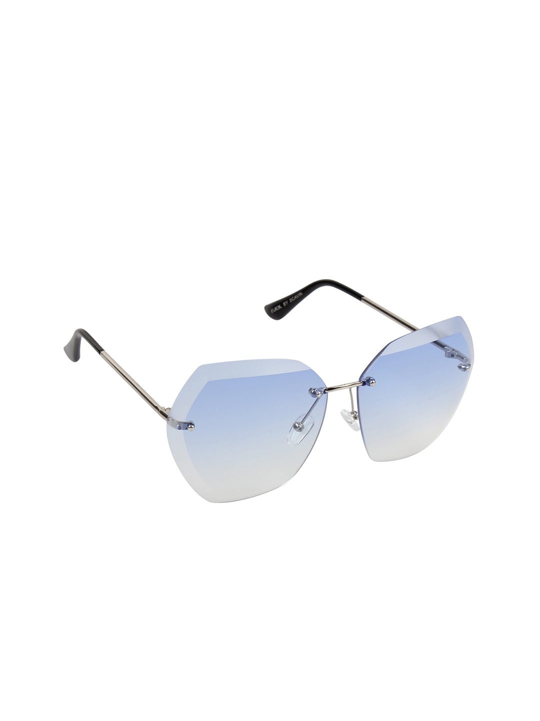 Scavin Women Blue Lens & Silver-Toned Sunglasses with UV Protected Lens-S628 SIL BLUWHT
Scavin Women Blue Lens & Silver-Toned Sunglasses with UV Protected Lens-S628 SIL BLUWHT