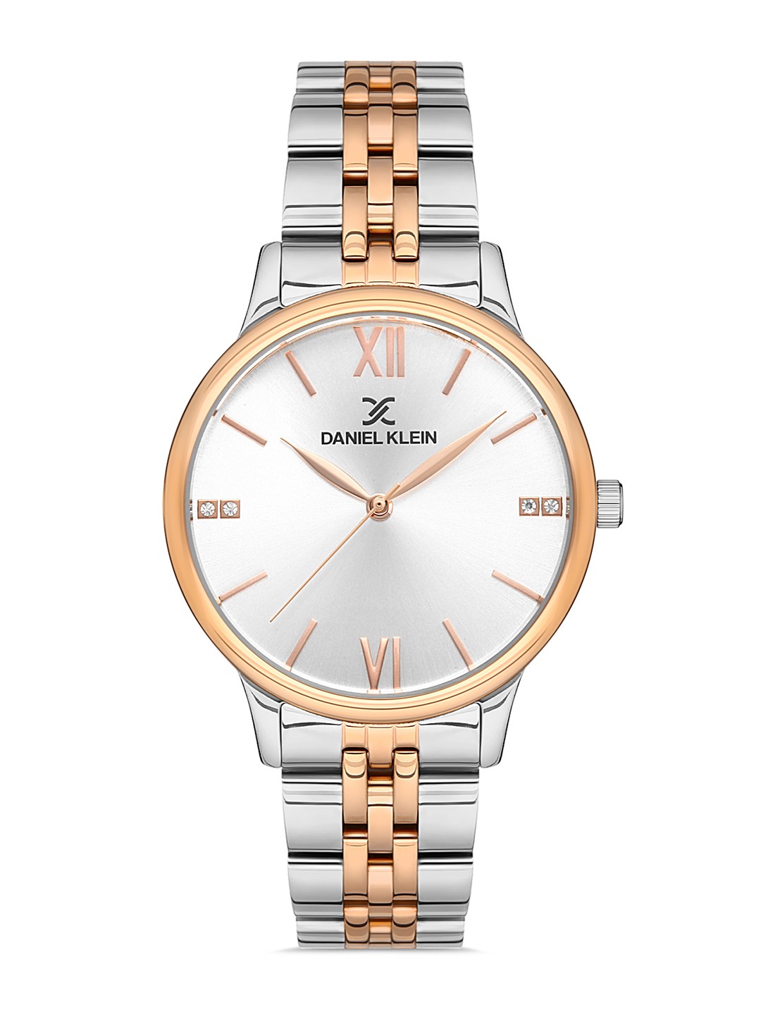 Daniel Klein Women Rose Gold-Toned Dial & Silver Toned Stainless Steel Bracelet Style Straps Analogue Watch
Daniel Klein Women Rose Gold-Toned Dial & Silver Toned Stainless Steel Bracelet Style Straps Analogue Watch
