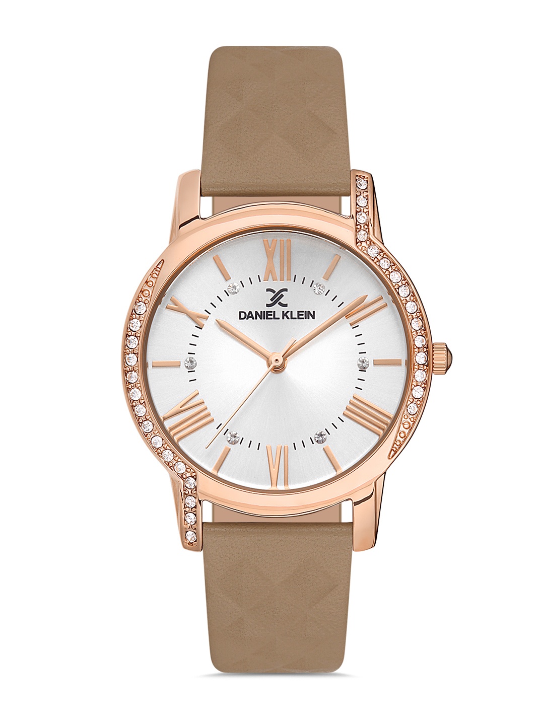 Daniel Klein Women Pink Embellished Dial & Brown Leather Straps Analogue Watch DK 1 13038-3
Daniel Klein Women Pink Embellished Dial & Brown Leather Straps Analogue Watch DK 1 13038-3