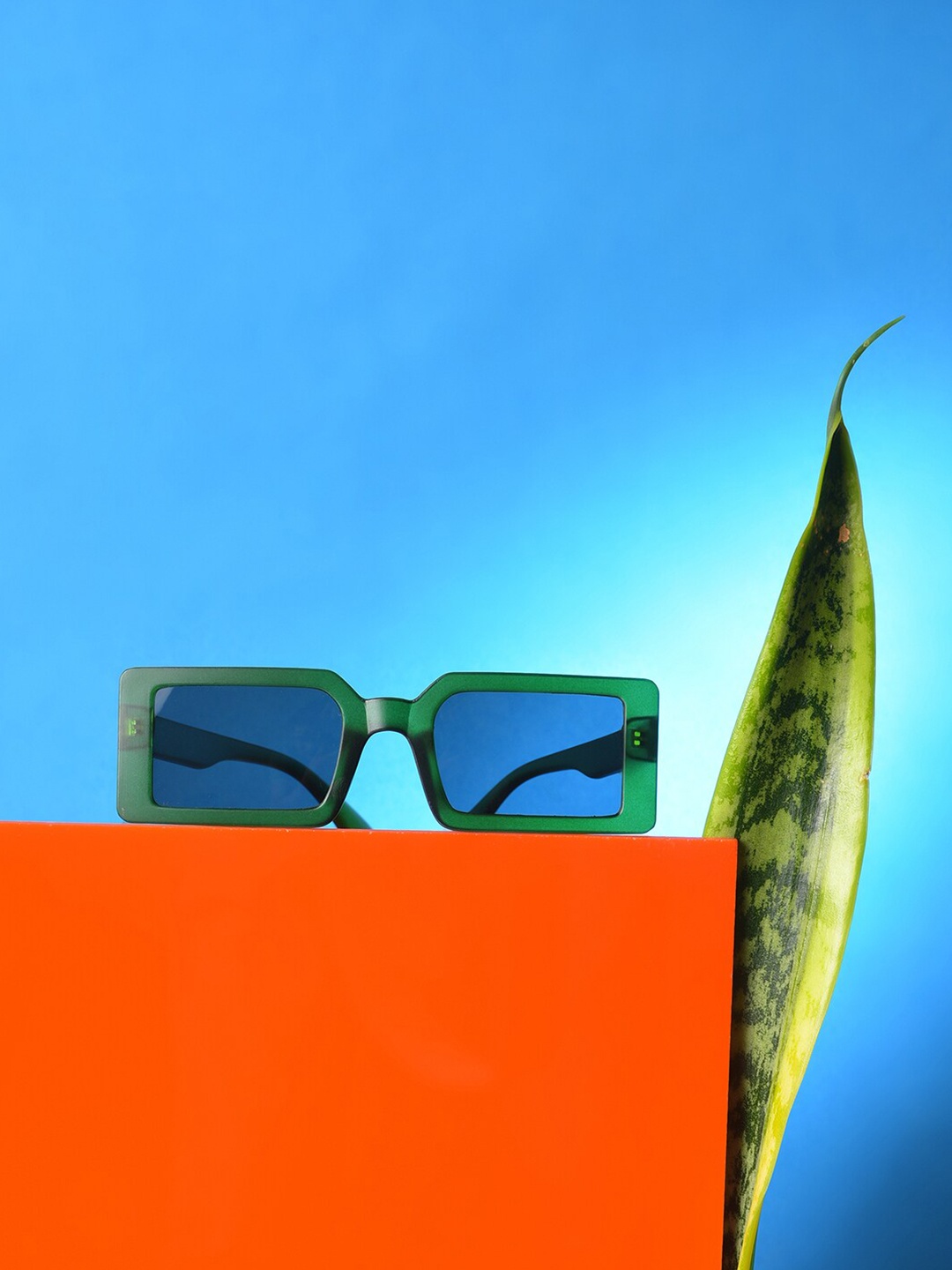 HAUTE SAUCE by Campus Sutra Women Black Lens & Green Rectangle Sunglasses with Polarised Lens
HAUTE SAUCE by Campus Sutra Women Black Lens & Green Rectangle Sunglasses with Polarised Lens