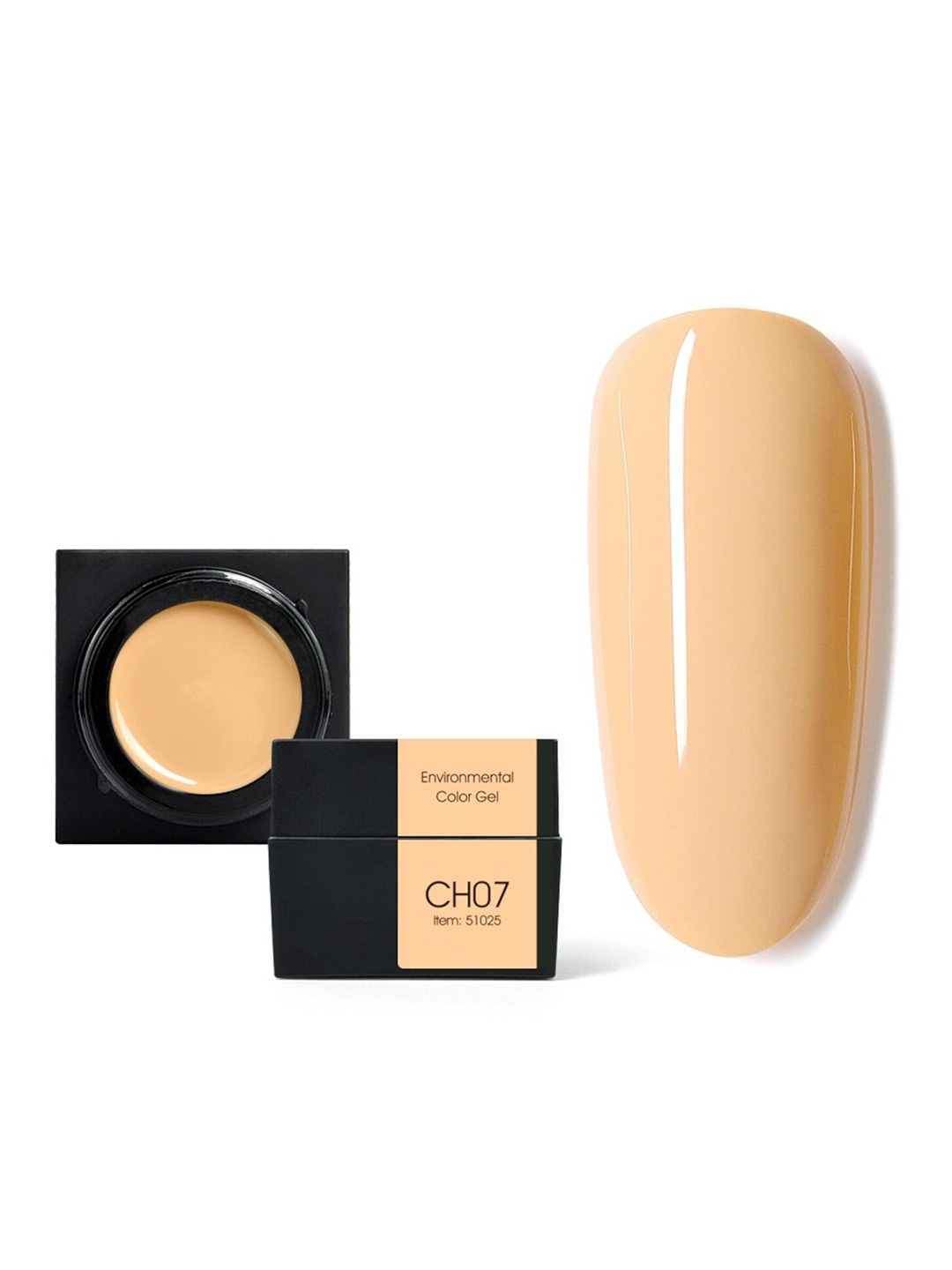 CANNI Semi Permanent Soak Off UV Environmental Color Gel Nail Polish 5 ml - Shade CH07, Peach
CANNI Semi Permanent Soak Off UV Environmental Color Gel Nail Polish 5 ml - Shade CH07, Peach