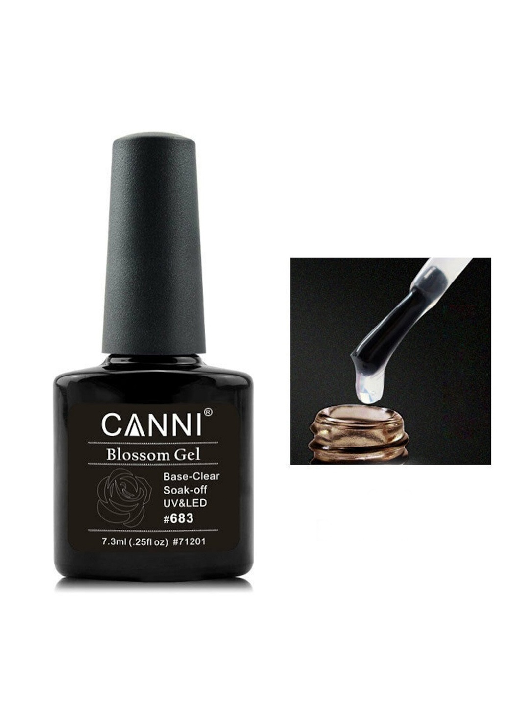 CANNI Blossom Professional Rose Nail Gel Polish UV Painting Soak Off 8 ml - Canni 683, Multi
CANNI Blossom Professional Rose Nail Gel Polish UV Painting Soak Off 8 ml - Canni 683, Multi
