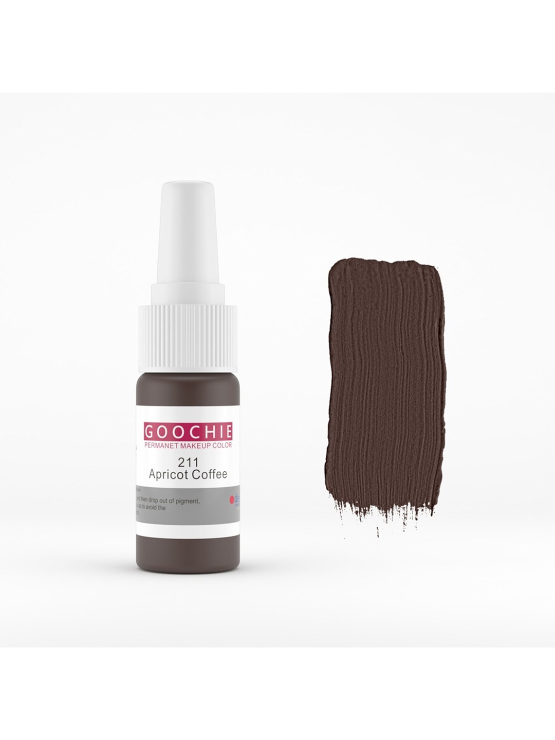 GOOCHIE Permanent Makeup Micro-Pigment For Eyebrows 15ml - Apricot Coffee 211, Coffee brown
GOOCHIE Permanent Makeup Micro-Pigment For Eyebrows 15ml - Apricot Coffee 211, Coffee brown