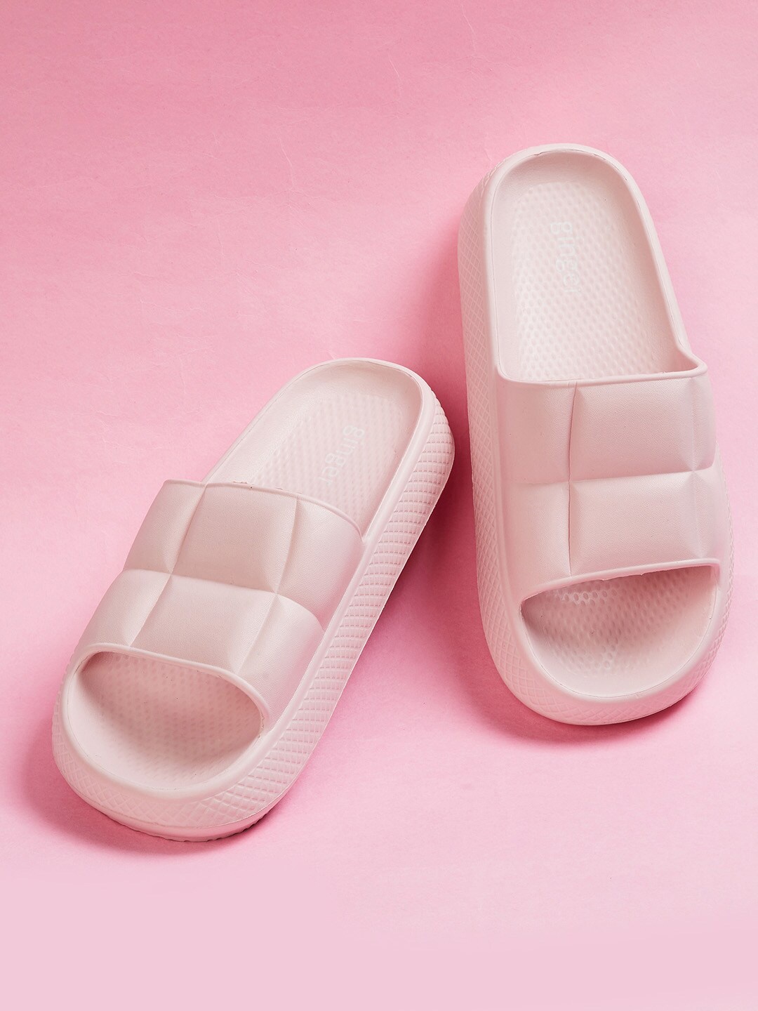 Ginger by Lifestyle Women Pink Sliders