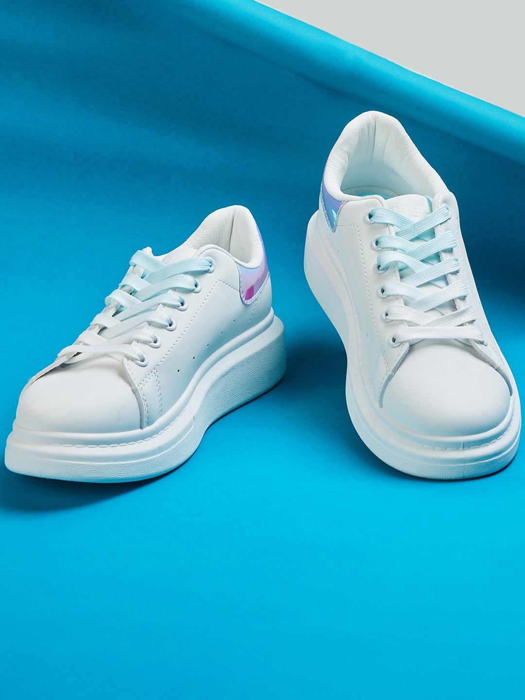 Ginger by Lifestyle Women White Flatforms