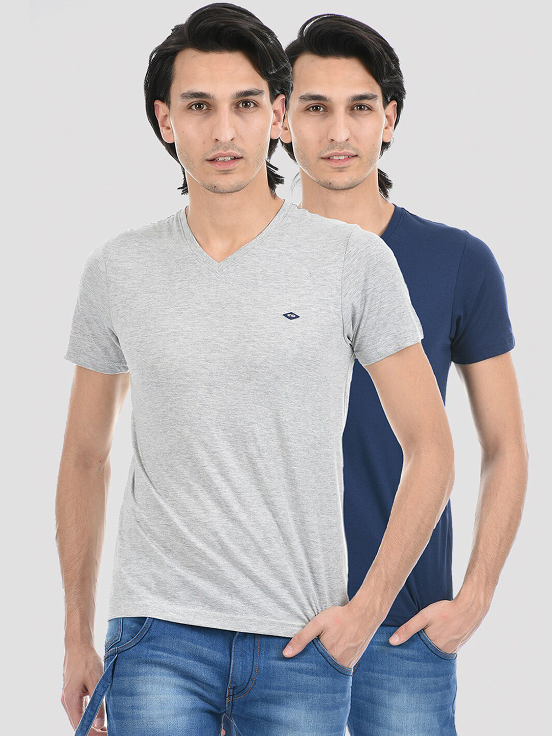 Cloak & Decker by Monte Carlo Men Grey V-Neck T-shirt
Cloak & Decker by Monte Carlo Men Grey V-Neck T-shirt