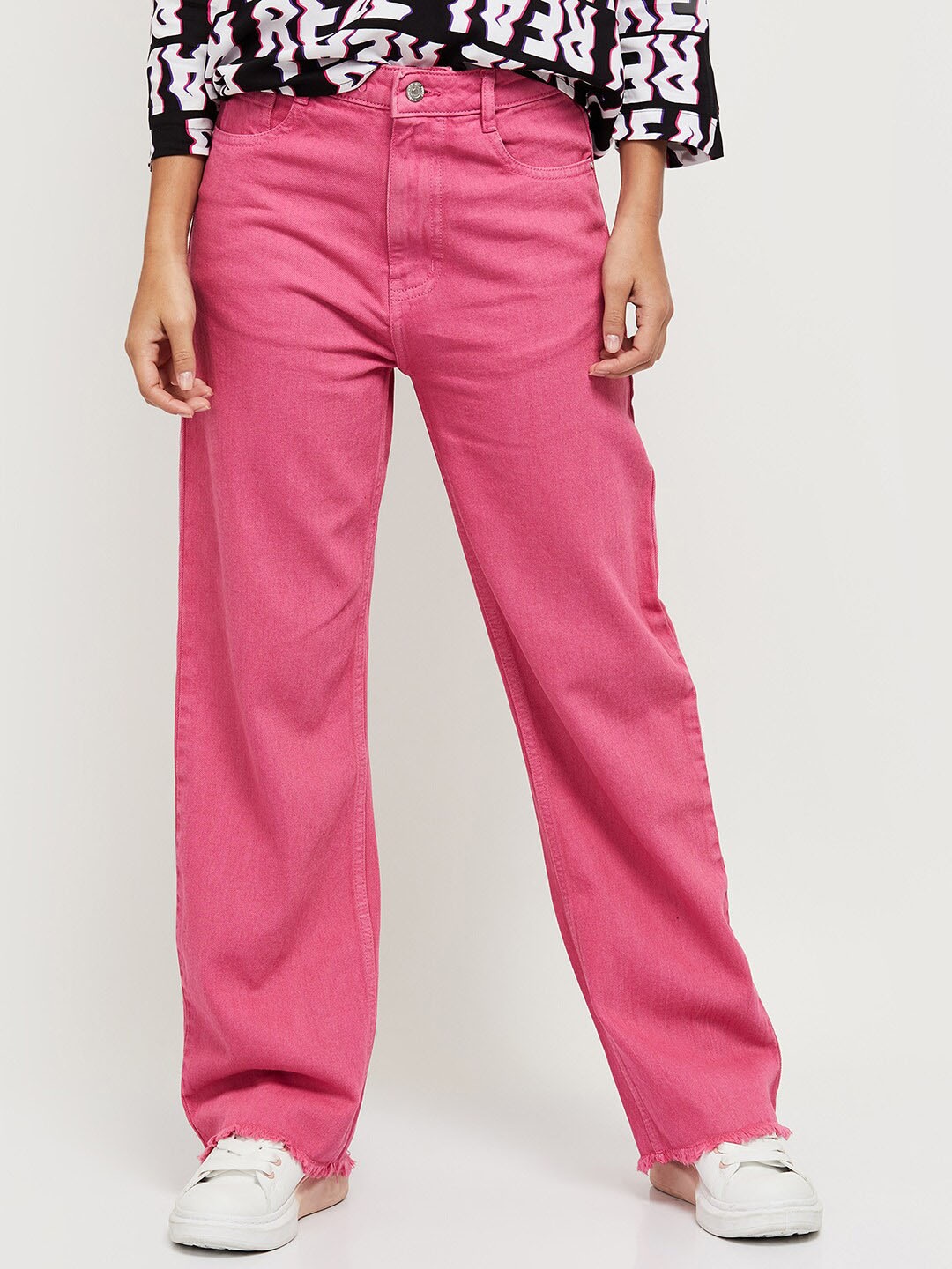 max Women Pink Trousers
