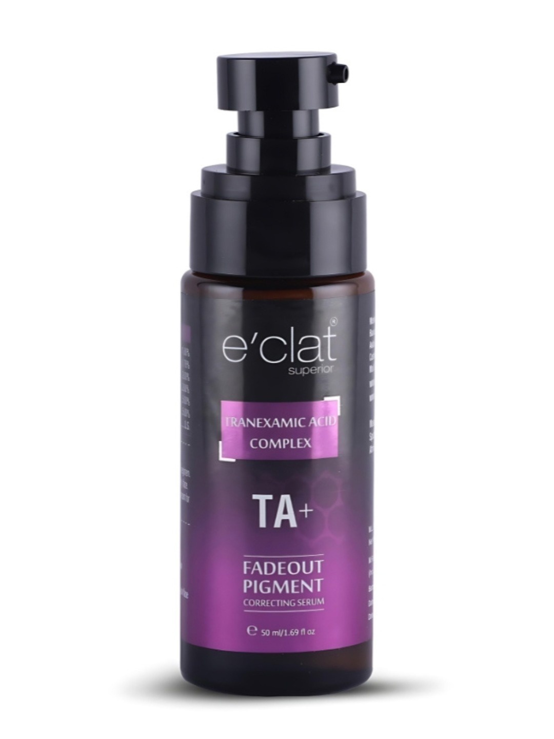 e'clat superior Fadeout Hyperpigmentation & Acne Spots Correcting Serum - 30 ml, Pink
e'clat superior Fadeout Hyperpigmentation & Acne Spots Correcting Serum - 30 ml, Pink