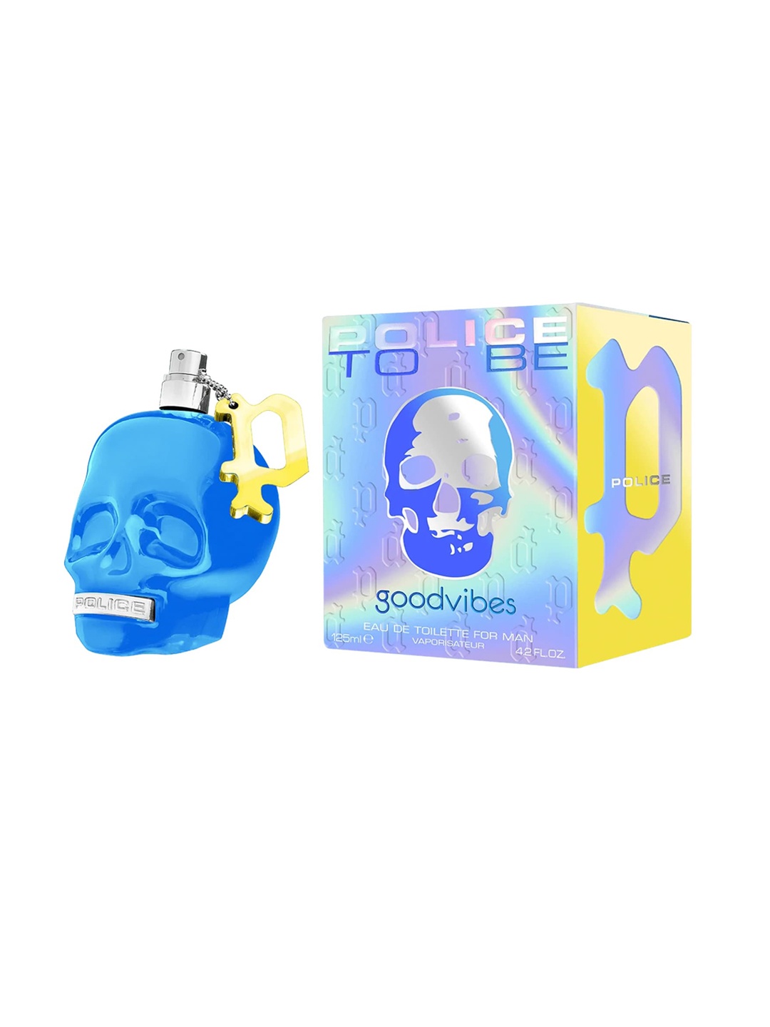 Police Men Police To Be Goodvibes Eau de Toilette For Man 125ml, Transparent
Police Men Police To Be Goodvibes Eau de Toilette For Man 125ml, Transparent