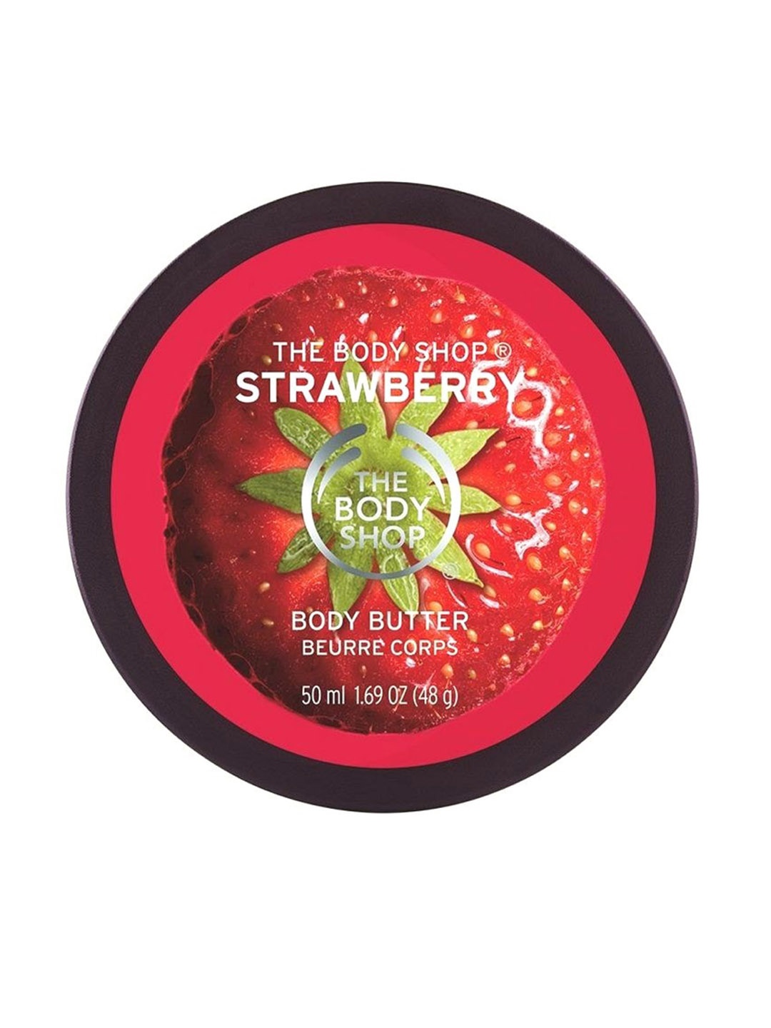 THE BODY SHOP Strawberry Softening Body Butter with Shea Butter & Sunflower Oil - 50 ml, Red
THE BODY SHOP Strawberry Softening Body Butter with Shea Butter & Sunflower Oil - 50 ml, Red
