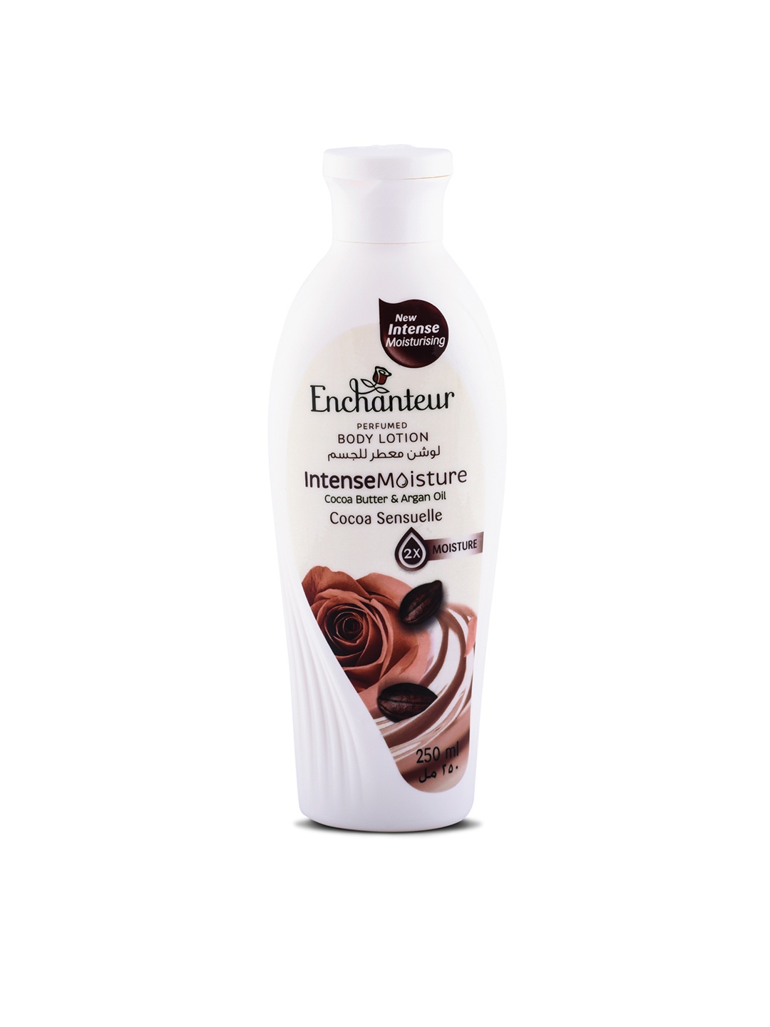 Enchanteur Cocoa Sensuelle Intense Moisture Perfumed Body Lotion with Argan Oil - 250 ml, White
Enchanteur Cocoa Sensuelle Intense Moisture Perfumed Body Lotion with Argan Oil - 250 ml, White