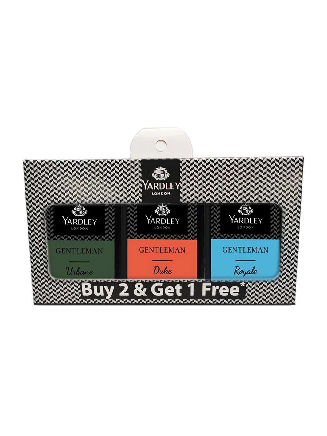 YARDLEY LONDON Set of 3 Gentleman Compact Perfumes 18 ml each - Royale + Urbane + Duke, Green
YARDLEY LONDON Set of 3 Gentleman Compact Perfumes 18 ml each - Royale + Urbane + Duke, Green