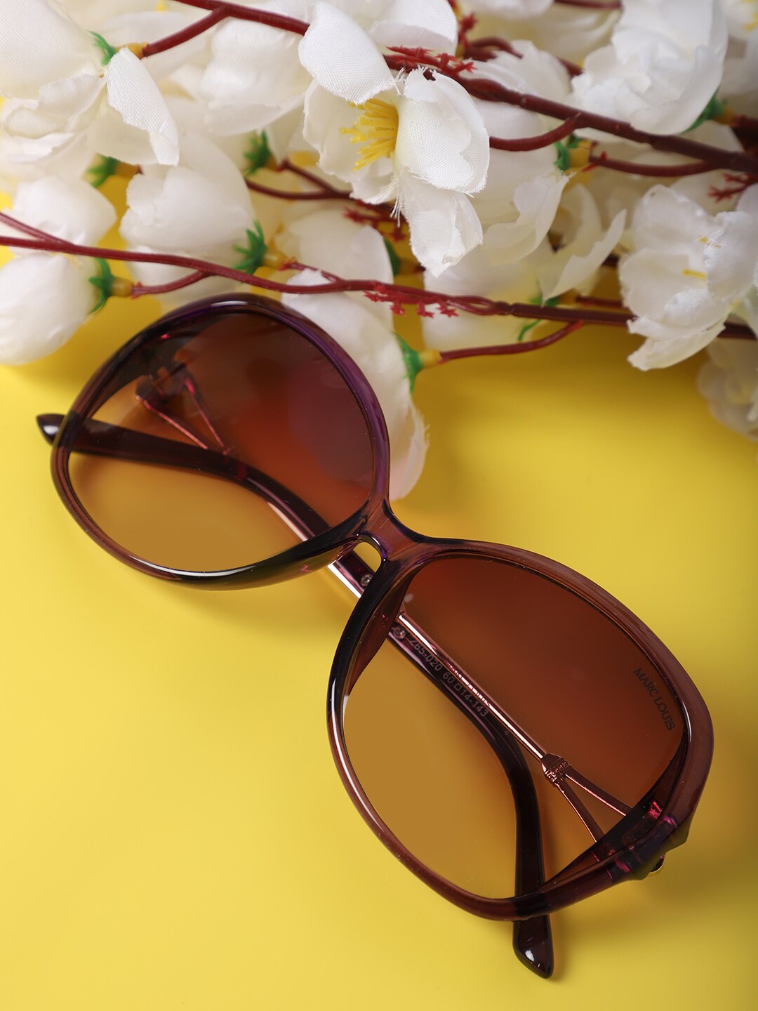 MARC LOUIS Women Pink Lens & Purple Butterfly Sunglasses with UV Protected Lens z65-020
MARC LOUIS Women Pink Lens & Purple Butterfly Sunglasses with UV Protected Lens z65-020