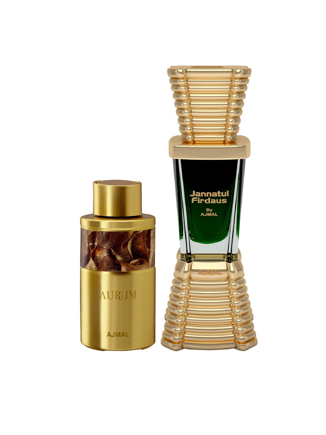 Ajmal Jannatul Firdaus Concentrated Perfume & Aurum Concentrated Perfume - 10 ml Each, Green
Ajmal Jannatul Firdaus Concentrated Perfume & Aurum Concentrated Perfume - 10 ml Each, Green