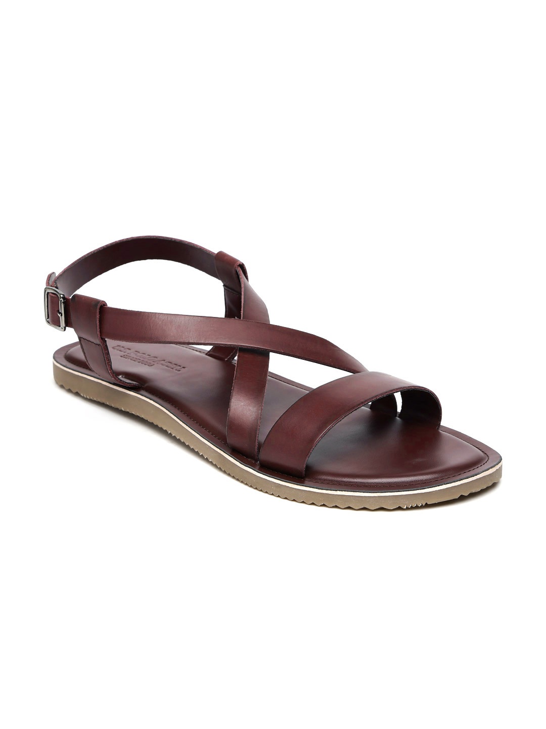 U.S. Polo Assn. Men Burgundy Sandals