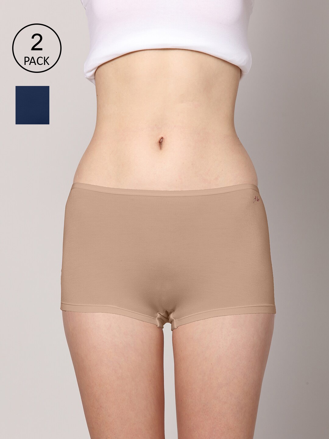 AshleyandAlvis Women Pack of 2 Anti-Bacterial Bamboo MicroModal Boyshorts AA-BS-CB-AN, Nude
AshleyandAlvis Women Pack of 2 Anti-Bacterial Bamboo MicroModal Boyshorts AA-BS-CB-AN, Nude