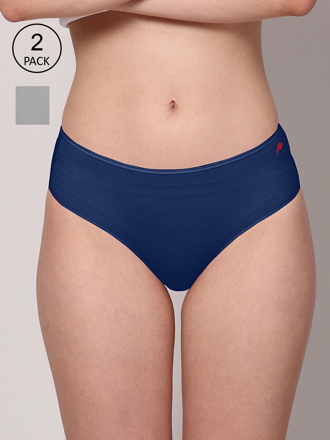 AshleyandAlvis Women Pack of 2 Solid Anti-Bacterial Bamboo MicroModal Hipster AA-HP-MG-CB, Blue
AshleyandAlvis Women Pack of 2 Solid Anti-Bacterial Bamboo MicroModal Hipster AA-HP-MG-CB, Blue
