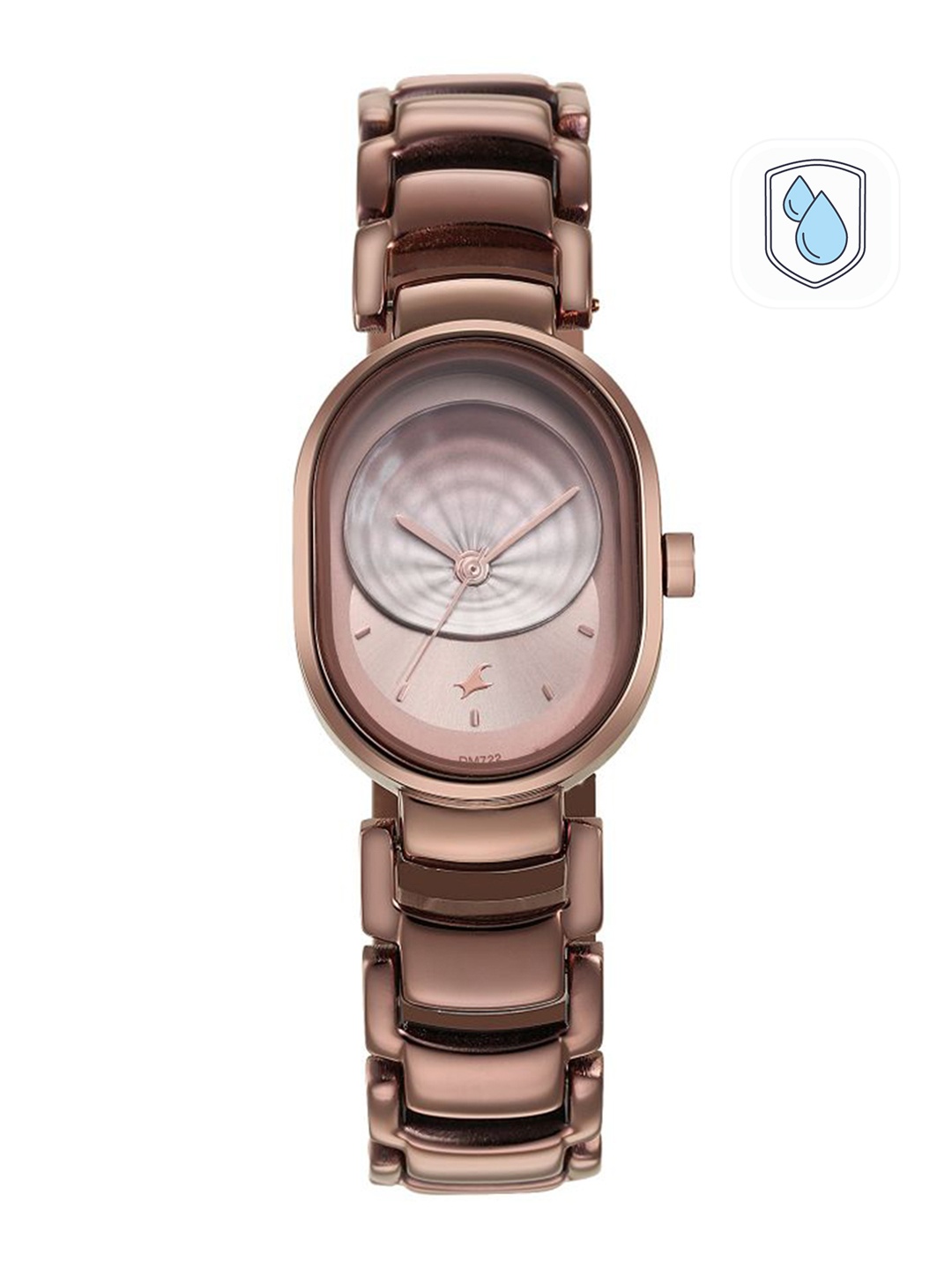 Fastrack Women Brass Mother of Pearl Dial & Stainless Steel Bracelet Style Straps Analogue Watch 6274QM01, Brown
Fastrack Women Brass Mother of Pearl Dial & Stainless Steel Bracelet Style Straps Analogue Watch 6274QM01, Brown