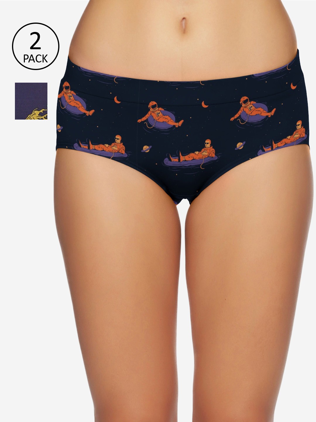 Tailor & Circus Women Set of 2 Blue Printed Anti-Bacterial Hipster Briefs IEHB_2PK_LC_MC
Tailor & Circus Women Set of 2 Blue Printed Anti-Bacterial Hipster Briefs IEHB_2PK_LC_MC