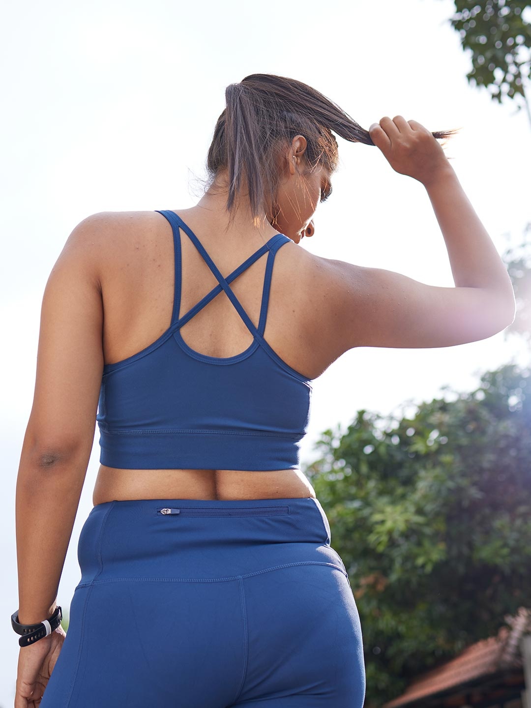 Blissclub Women Navy Non-Digging Stylish Racerback Sports Bra with Removable Pads, Navy blue
Blissclub Women Navy Non-Digging Stylish Racerback Sports Bra with Removable Pads, Navy blue
