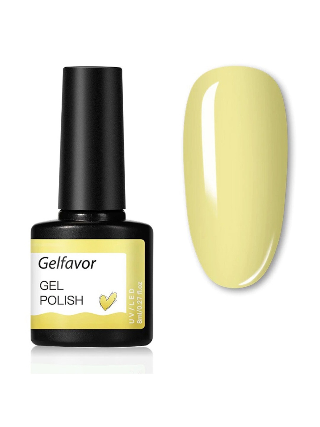 Gelfavor Summer Hybrid UV&LED Odorless Long-Lasting Gel Nail Polish - Shade G032, Yellow
Gelfavor Summer Hybrid UV&LED Odorless Long-Lasting Gel Nail Polish - Shade G032, Yellow