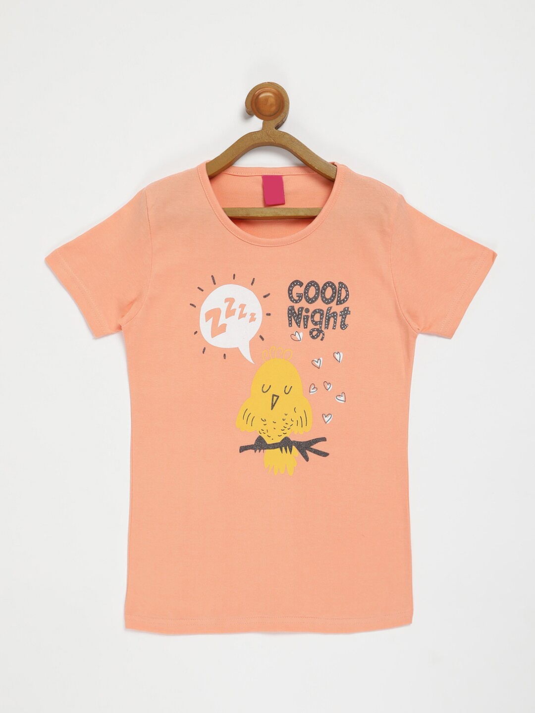 V2 Value & Variety Orange Print Top