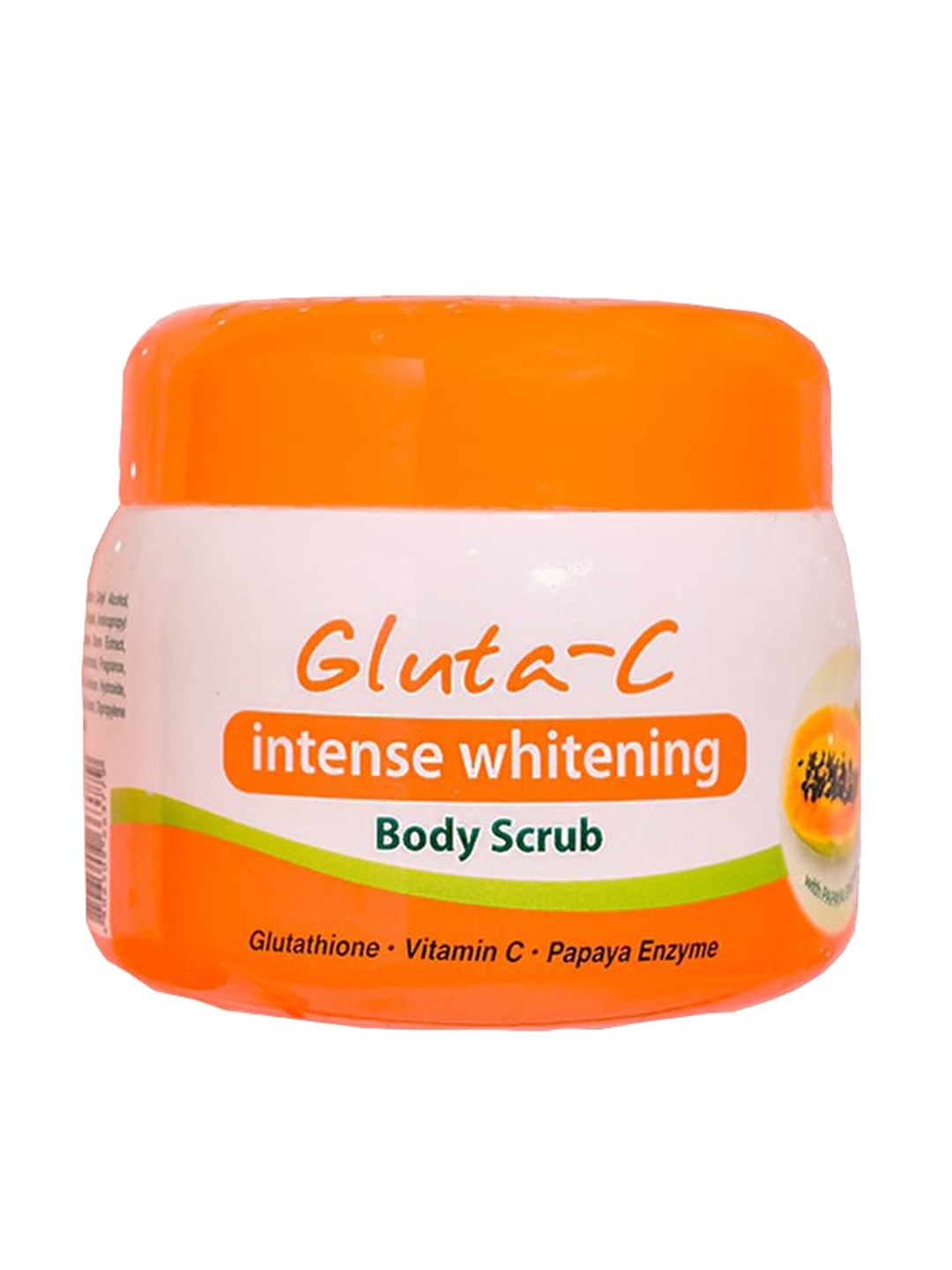 GLUTA-C Glutathione & Vitamin C Intense Whitening Body Scrub with Papaya Enzymes - 120g, White
GLUTA-C Glutathione & Vitamin C Intense Whitening Body Scrub with Papaya Enzymes - 120g, White