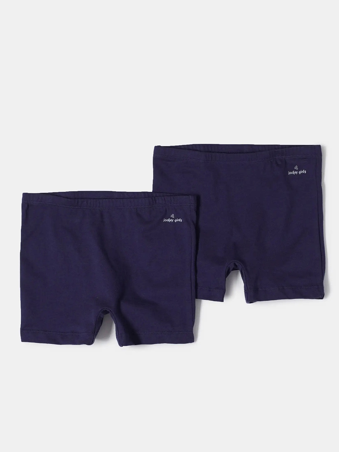Jockey Girls Pack of 2 Super Combed Cotton Solid Shorties with Ultrasoft Waistband-SG08, Blue
Jockey Girls Pack of 2 Super Combed Cotton Solid Shorties with Ultrasoft Waistband-SG08, Blue