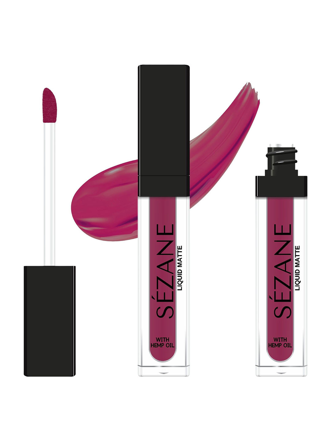 SEZANE Waterproof Liquid Matte Lipstick with Hemp Oil & Vitamin E 5g - Mary Wine, Burgundy
SEZANE Waterproof Liquid Matte Lipstick with Hemp Oil & Vitamin E 5g - Mary Wine, Burgundy