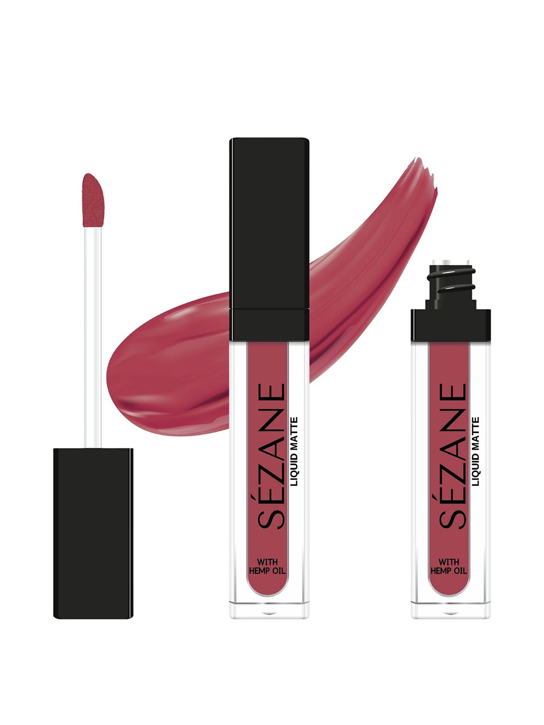 SEZANE Waterproof Liquid Matte Lipstick with Hemp Oil & Vitamin E 5g - Tomyris Barbie, Pink
SEZANE Waterproof Liquid Matte Lipstick with Hemp Oil & Vitamin E 5g - Tomyris Barbie, Pink