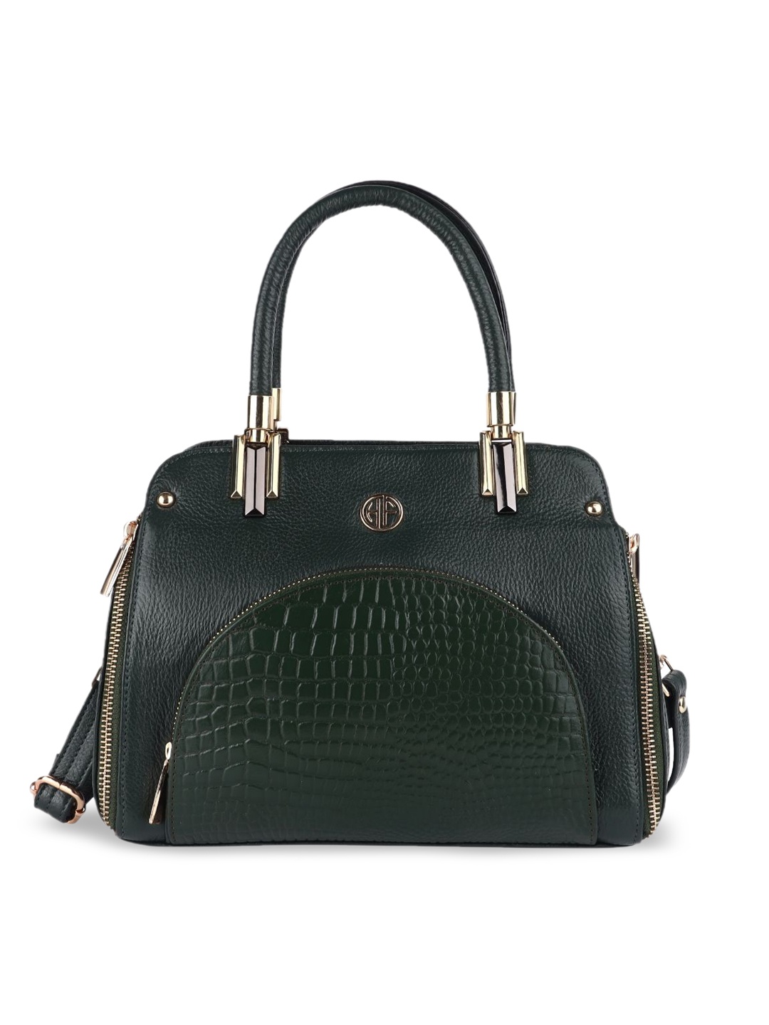 HAMMONDS FLYCATCHER Green Animal Textured Leather Structured Handheld Bag with Fringed
HAMMONDS FLYCATCHER Green Animal Textured Leather Structured Handheld Bag with Fringed