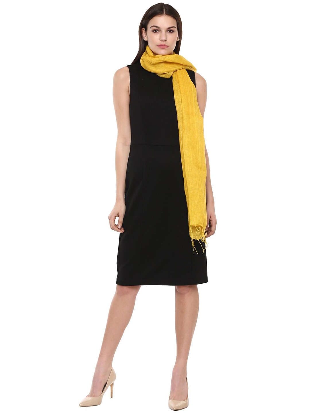 Rhe-Ana Women Yellow Stole