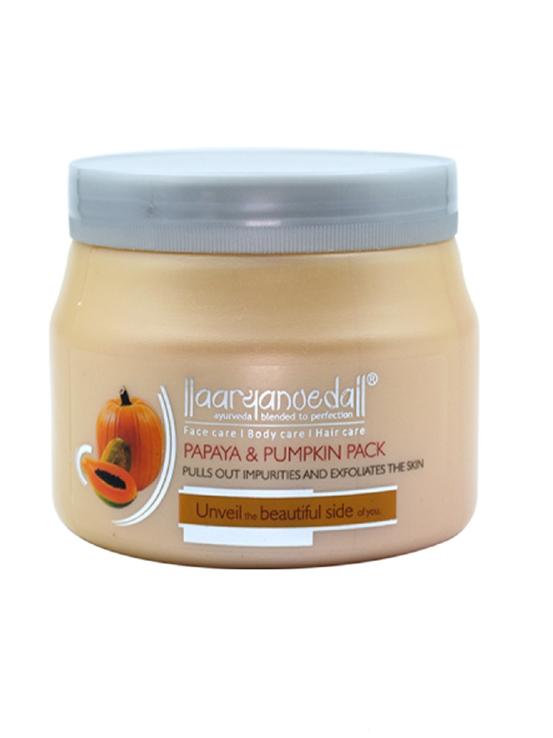 Aryanveda Papaya Pumpkin Face Pack for Deep Purification & Dead Skin Cells - 400 g, Beige
Aryanveda Papaya Pumpkin Face Pack for Deep Purification & Dead Skin Cells - 400 g, Beige