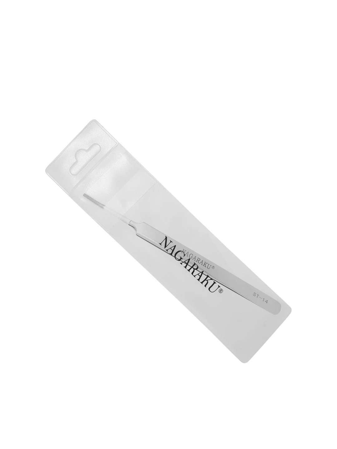 NAGARAKU False Eyelash ST-14 Stainless Steel Non-Magnetic 3D Accurate Tweezers - Silver
NAGARAKU False Eyelash ST-14 Stainless Steel Non-Magnetic 3D Accurate Tweezers - Silver