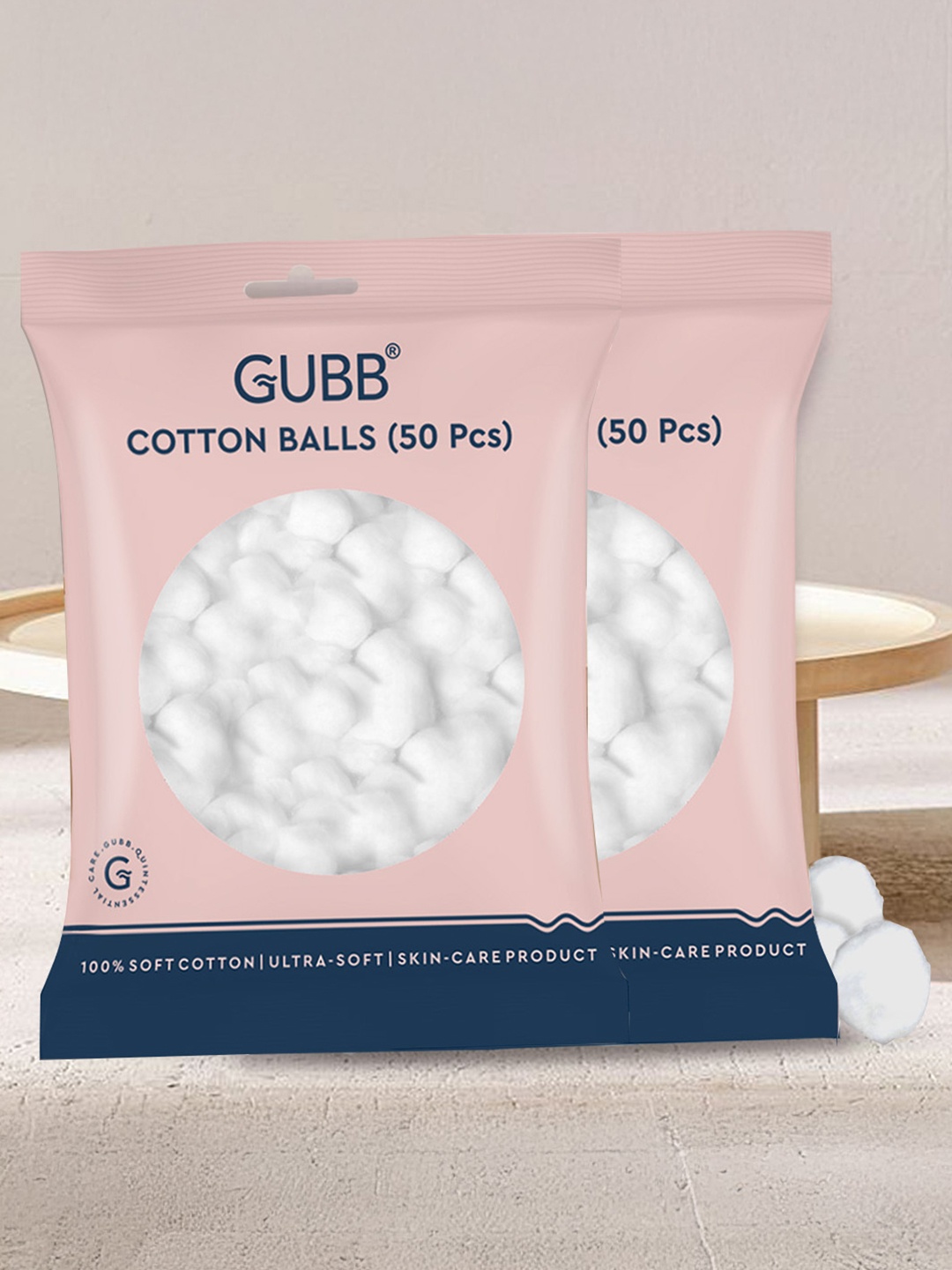 GUBB Set of 2 Facial Cotton Balls for Face & Eyes Makeup Remover Cleanser Wipes, White
GUBB Set of 2 Facial Cotton Balls for Face & Eyes Makeup Remover Cleanser Wipes, White