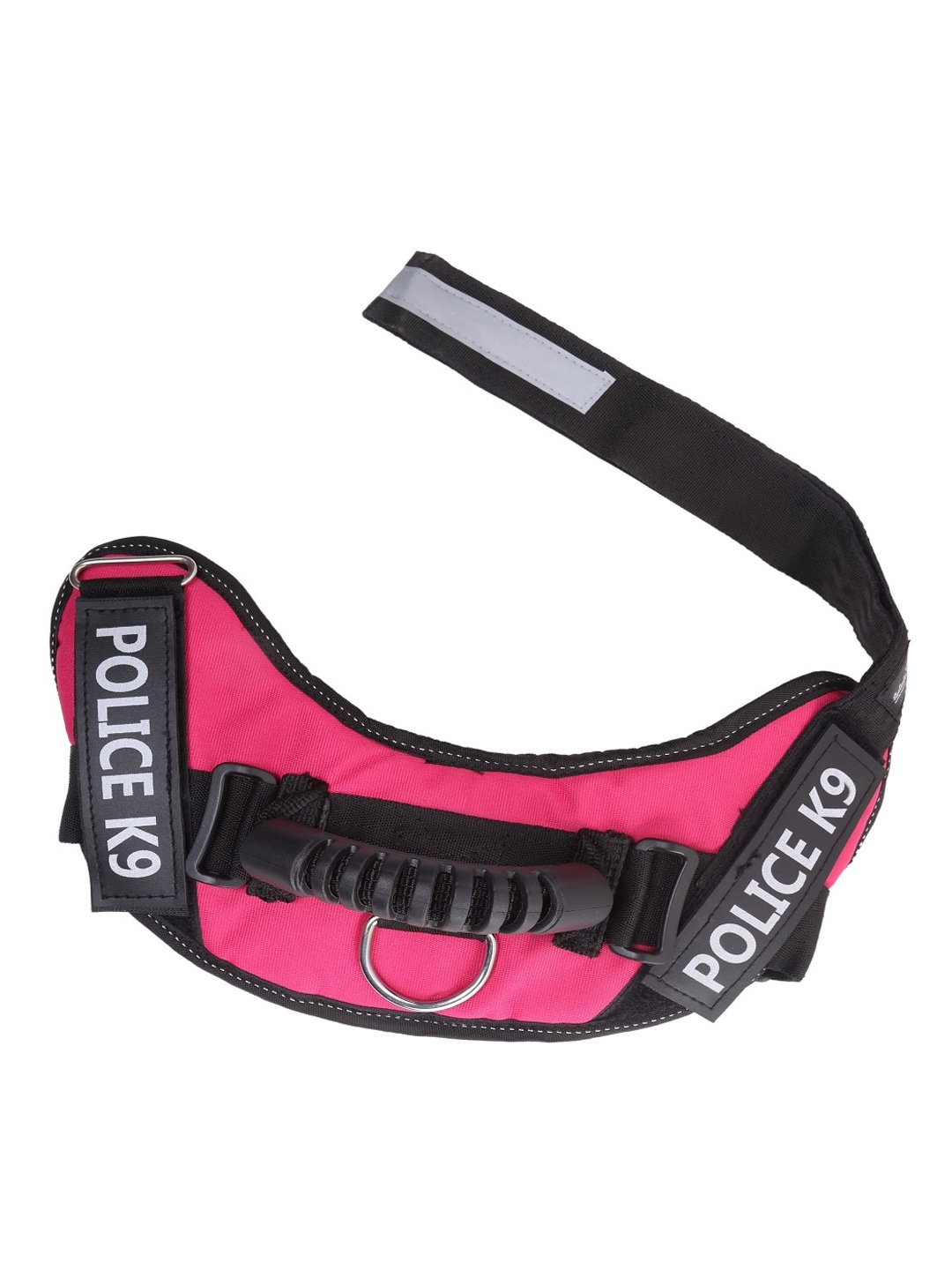 

Lulala Pink & Black Self-Design Dog Harness