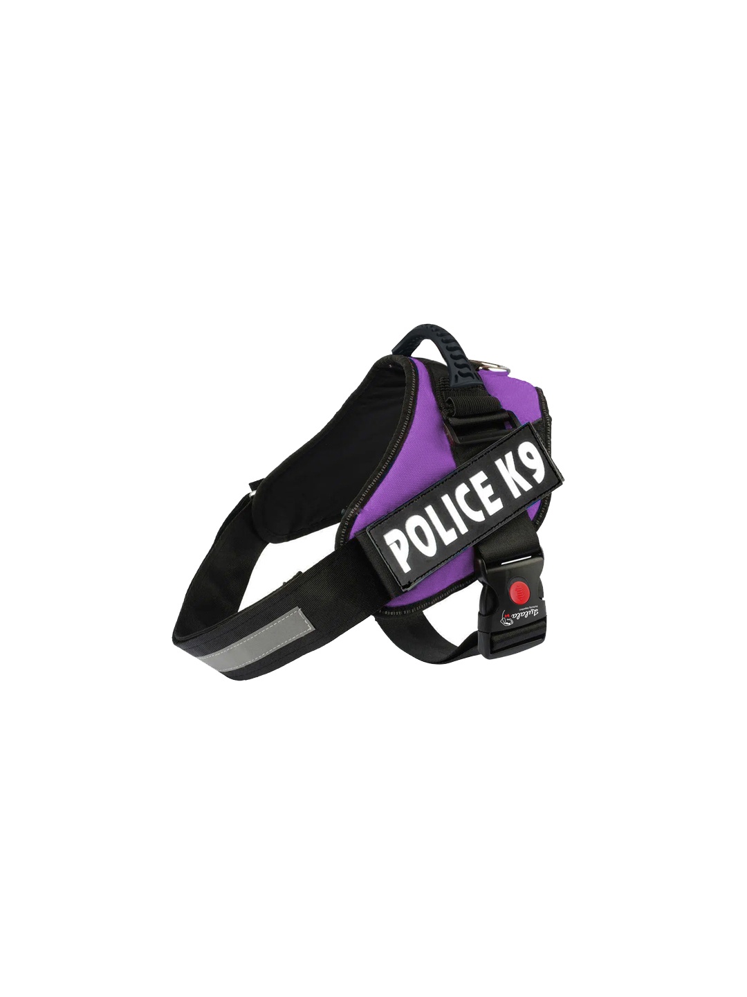 

Lulala Purple & Black Self-Design Dog Harness