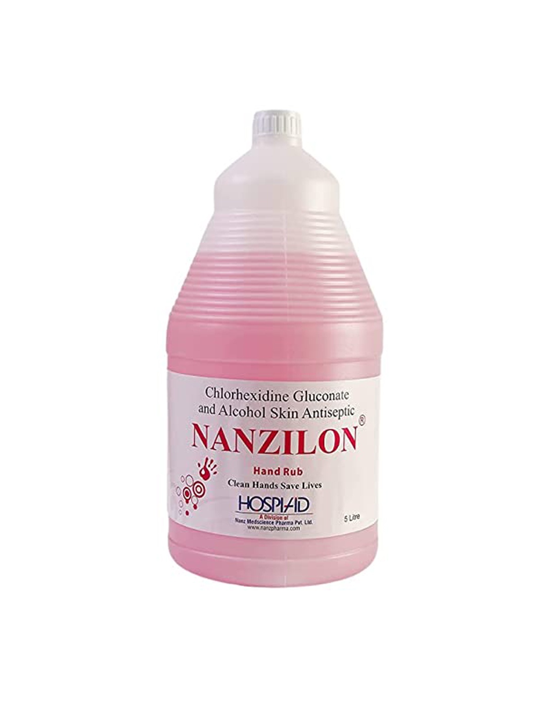 Nanzilon Advance Moisturizing Liquid Hand Sanitizer with 70% Alcohol - 5 Litres, Pink
Nanzilon Advance Moisturizing Liquid Hand Sanitizer with 70% Alcohol - 5 Litres, Pink