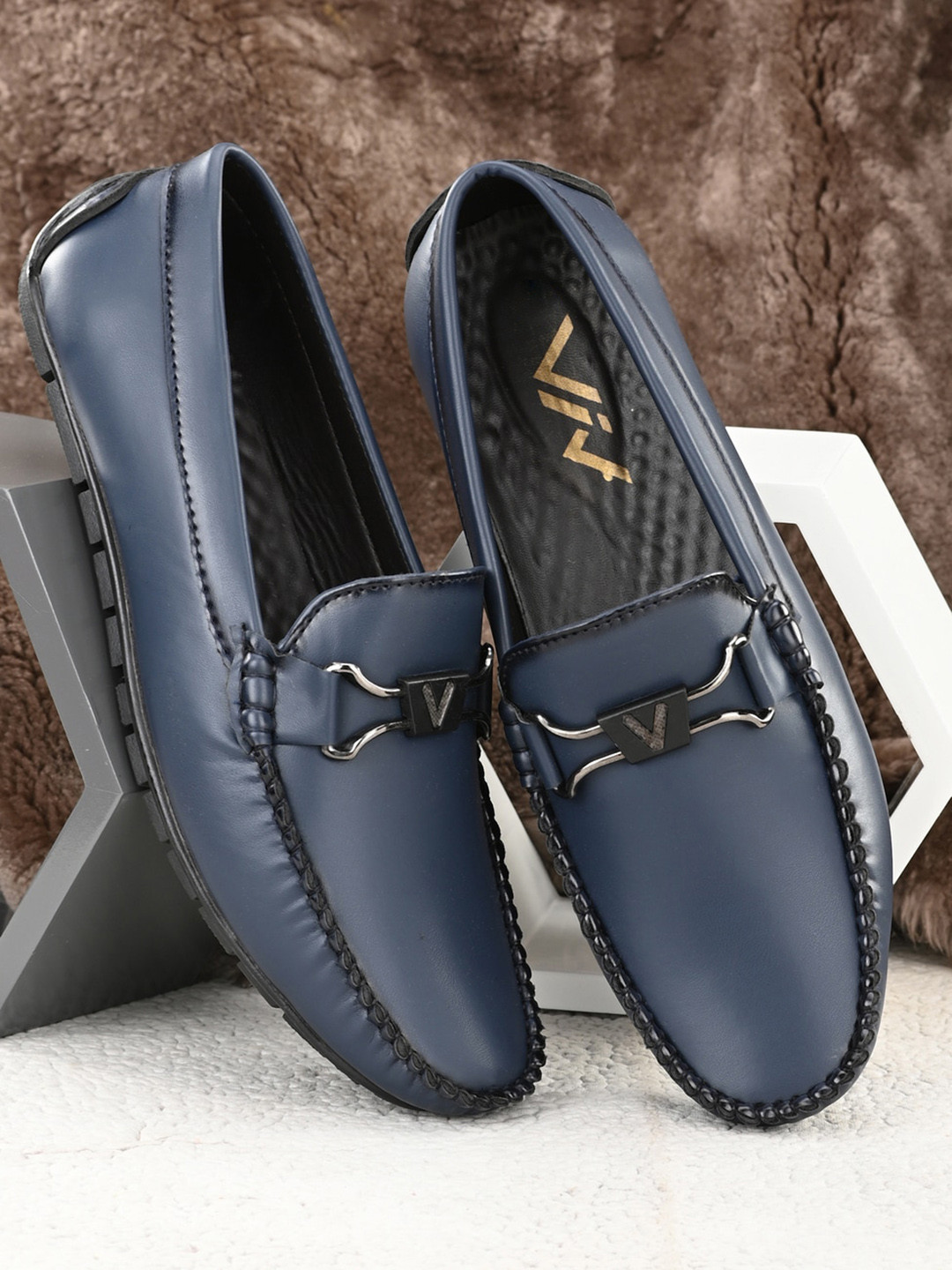 VIV Men Blue Loafers 
VIV Men Blue Loafers