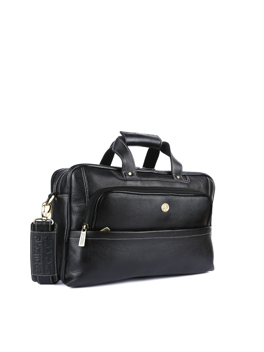 HAMMONDS FLYCATCHER Men Black Leather Laptop Bag 
HAMMONDS FLYCATCHER Men Black Leather Laptop Bag